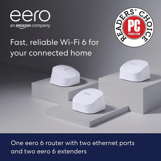 Eero Unveils Faster &#039;Eero Pro 6E&#039; and &#039;Eero 6+&#039; Mesh Wi-Fi Systems