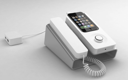 Desk Phone Dock Turns Your iPhone Into a Traditional Handset