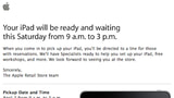 Apple Sends Pick Up Reminder to iPad Reservees