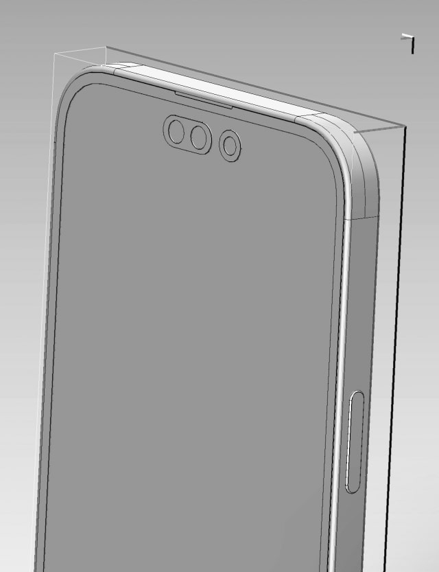 Alleged iPhone 14 Pro Max CAD Renders and Dimensions Reveal Smaller Bezels, Shorter Earpiece, More