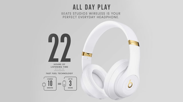 Beats Studio3 Wireless Noise Cancelling Headphones On Sale for 49% Off! [Deal]