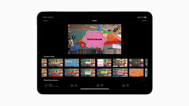 Apple Releases iMovie 3.0 Featuring Storyboards and Magic Movie