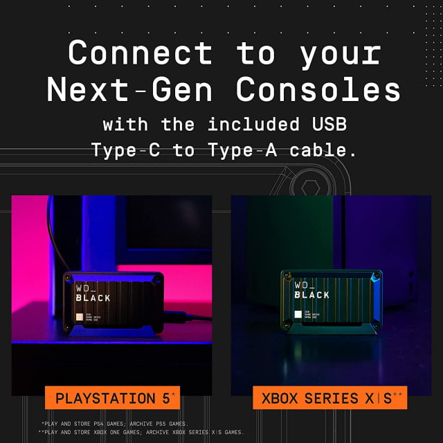 WD_BLACK 2TB D30 External Game Drive SSD On Sale for 33% Off [Deal]