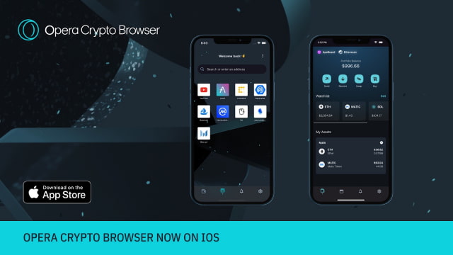 Opera Releases Crypto Browser for iOS