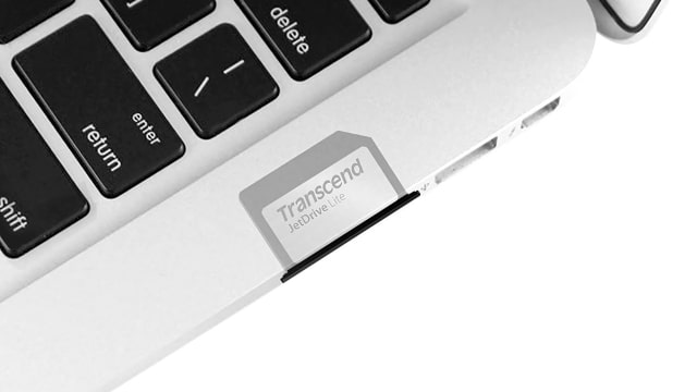 Transcend Unveils 1TB JetDrive Expansion Card for New MacBook Pro