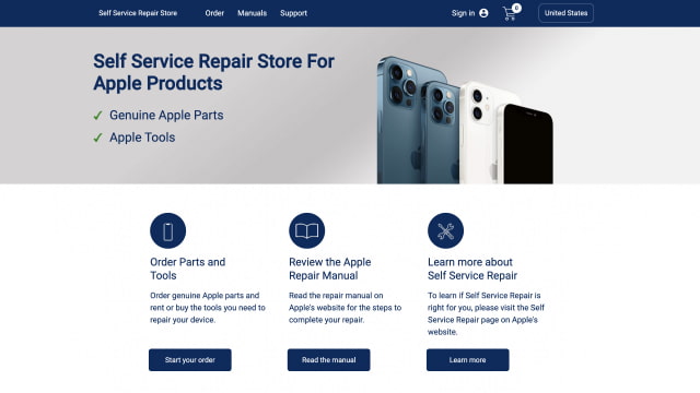 Apple Launches &#039;Self Service Repair Store&#039; With Genuine Parts and Tools