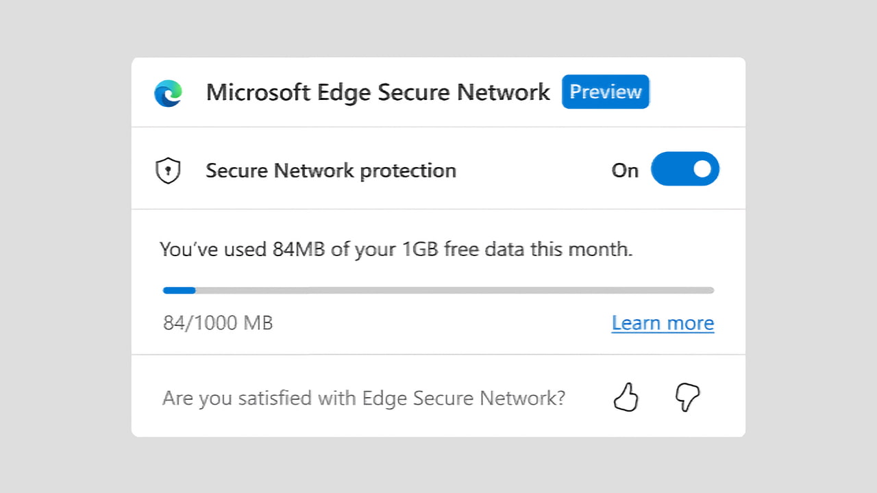 Microsoft Edge Gets Built-In VPN For More Secure Browsing