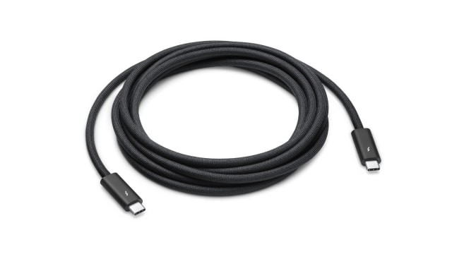 Apple 3m Thunderbolt 4 Pro Cable Now Available for $159