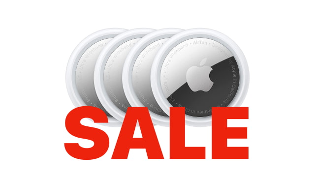 Four Pack of Apple AirTags On Sale for $84.55 [Lowest Price Ever]