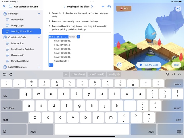 Apple brengt Swift Playgrounds 4.1 uit voor Mac en iPad [Download]