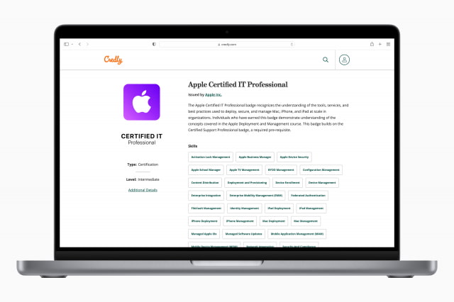 Apple Launches Updated Professional Training and Certifications for IT Support and Management