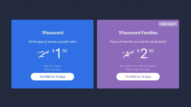 1Password On Sale for 50% Off! [Deal]