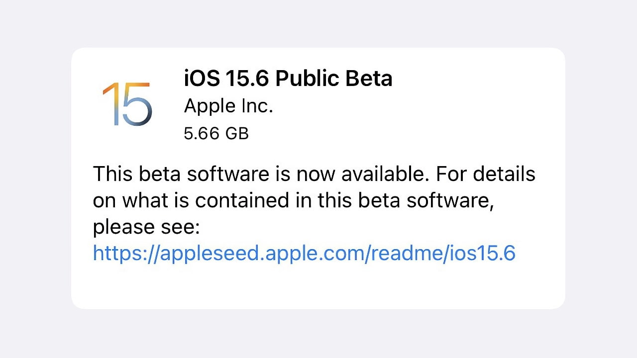 Apple Releases iOS 15.6 Public Beta and iPadOS 15.6 Public Beta [Download]  - iClarified