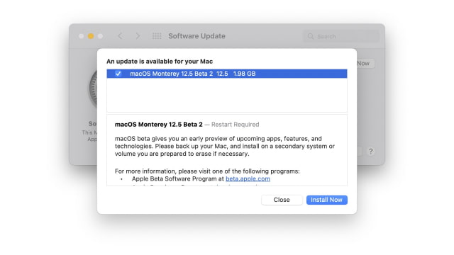 Apple Releases macOS Monterey 12.5 Beta 2 [Download]