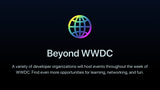 Apple Highlights 'Beyond WWDC' Events