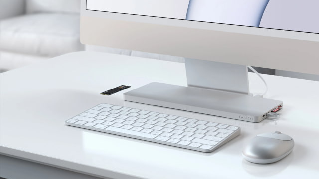 New Satechi USB-C Slim Dock for 24-inch iMac Features M.2 SSD Enclosure