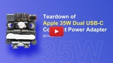 Teardown of Apple's 35W Dual USB-C Compact Power Adapter [Video]