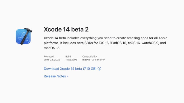 Apple Releases Xcode 14 Beta 2 With Stage Manager Simulator