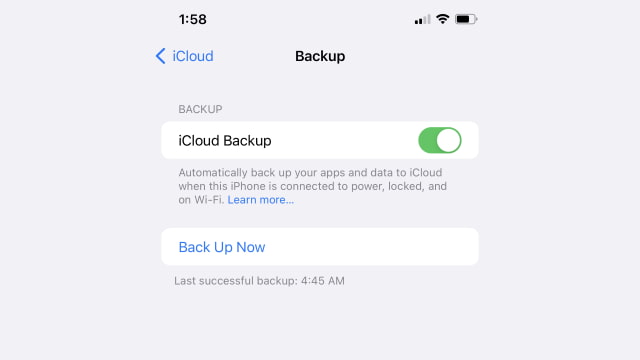 iOS 16 Beta 2 Lets You Backup to iCloud Over LTE