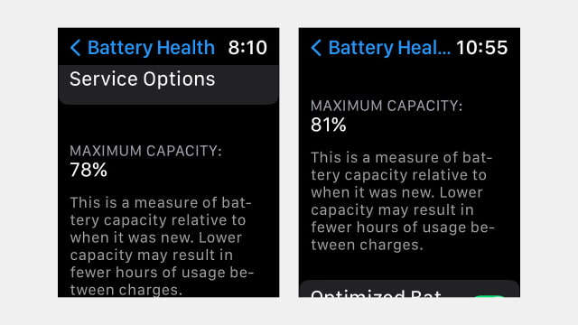 watchOS 9 Will Recalibrate Battery Capacity of Apple Watch Series 4 and 5