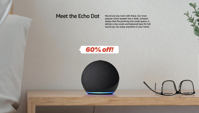 Echo Dot (4th Gen) On Sale for 60% Off [Deal]