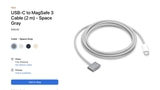 Apple Releases USB-C to MagSafe 3 Cable in New Colors