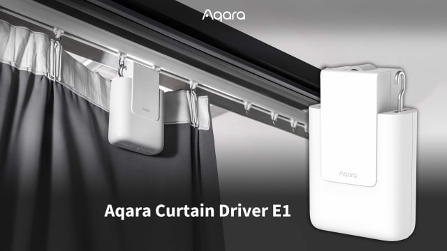 Aqara Releases Smart Curtain Motor for Traditional Rod and Track Curtains