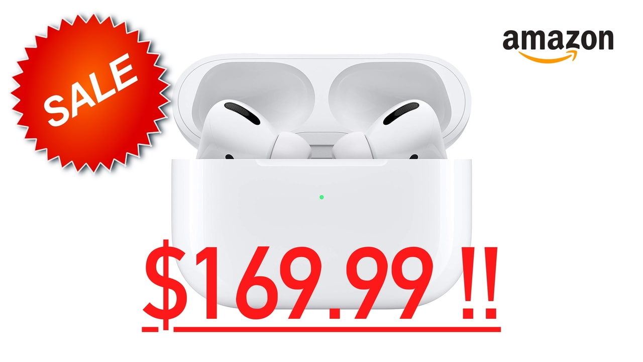 Apple AirPods Pro On Sale for $169.99 