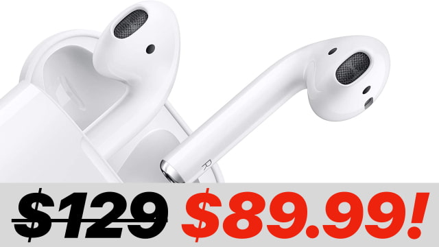 Apple AirPods 2 On Sale for Best Ever Price of $89.99 [Prime Day Deal]