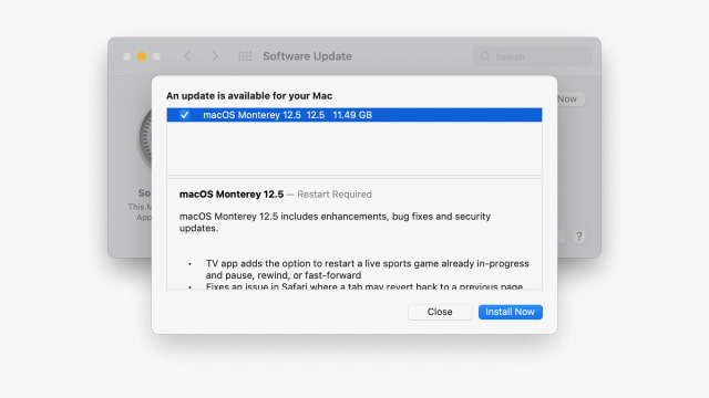 Apple Seeds macOS Monterey 12.5 Release Candidate to Developers [Download]