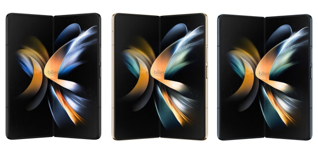 Leaked Press Images of the Samsung Galaxy Z Fold4 and Galaxy Z Flip4