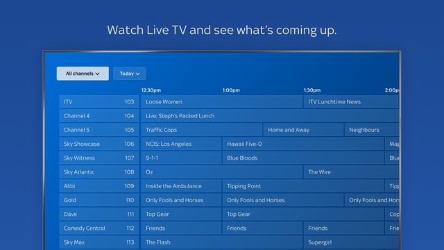 Sky Go Now Available on Apple TV