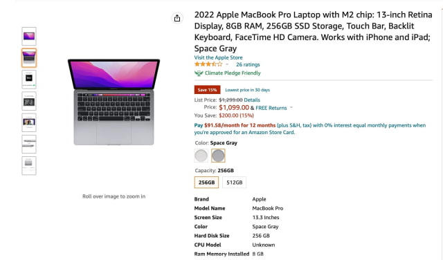 New M2 MacBook Pro On Sale for $200 Off! [Lowest Price Ever]