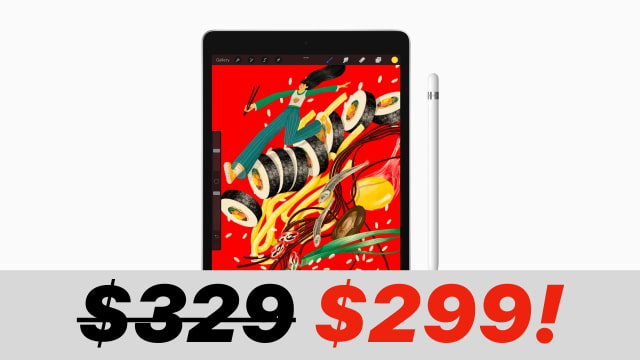 New 10.2-inch iPad Back On Sale for $299 [Deal]