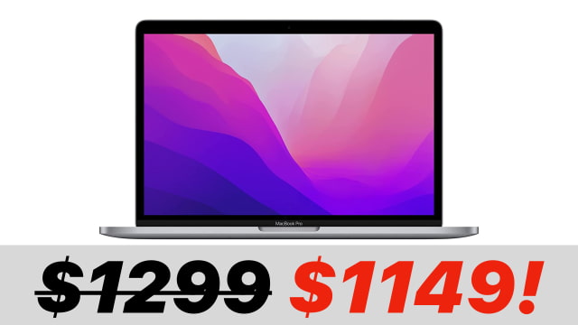 New M2 MacBook Pro On Sale for $150 Off [Deal]