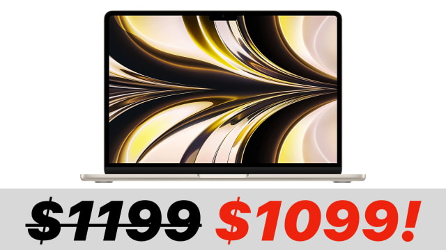 New M2 MacBook Air On Sale for $100 Off [Lowest Price Ever]