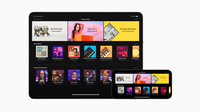 Apple Updates GarageBand With In-app Remix Sessions Featuring Katy Perry and SEVENTEEN