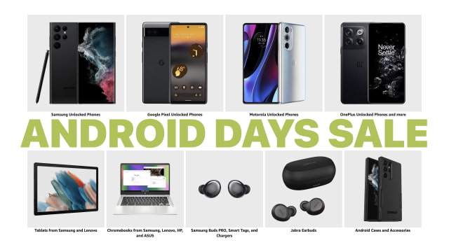 Amazon Launches &#039;Android Days&#039; Sale Event With All-Time Low Prices on Phones, Tablets, Headphones, More