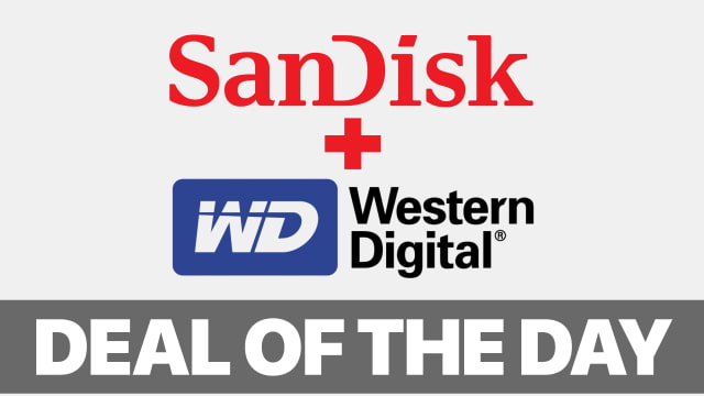 SanDisk and Western Digital SD Cards, SSDs, Hard Drives On Sale for Up to 60% Off [Deal]