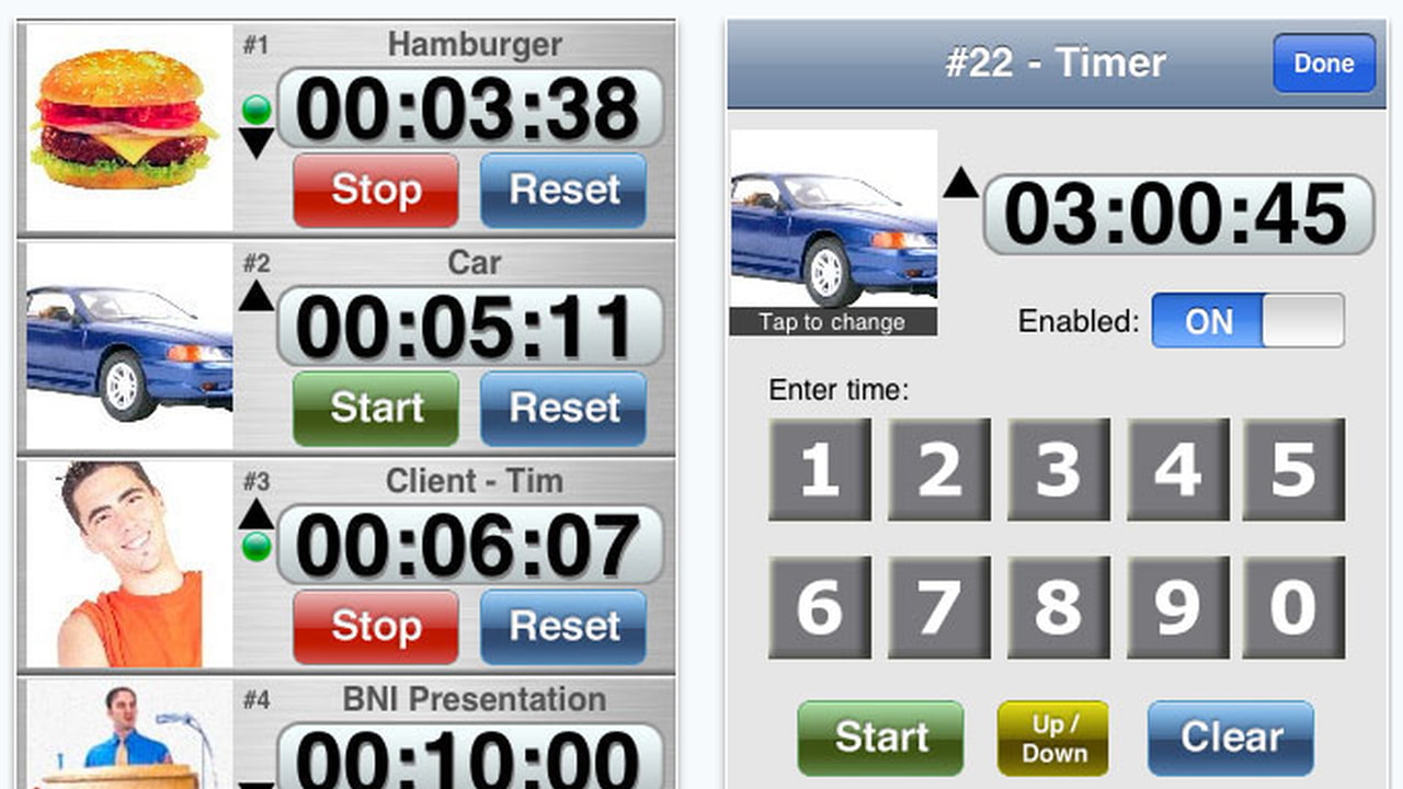 Easy UP/down Timers w/Tilt and Shake Control V1.6 - iClarified