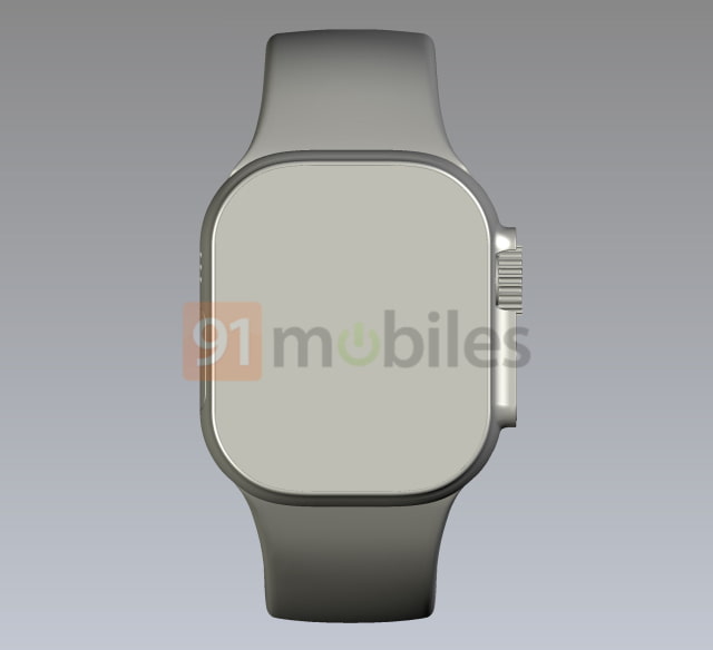 CAD Renders Purportedly Reveal Design of Apple Watch Pro