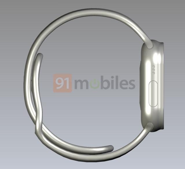 CAD Renders Purportedly Reveal Design of Apple Watch Pro