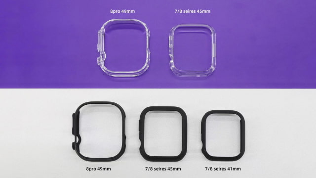 Case Images Allegedly Reveal Size Difference Between Apple Watch Pro and Apple Watch Series 8