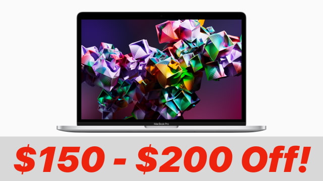 New M2 13-inch MacBook Pro On Sale for $150-200 Off [Deal]