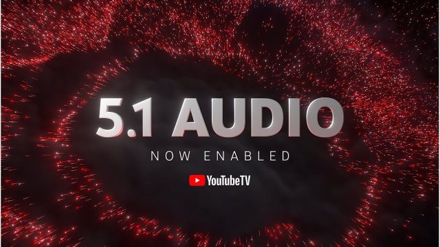 YouTube TV Now Supports 5.1 Audio on Apple TV