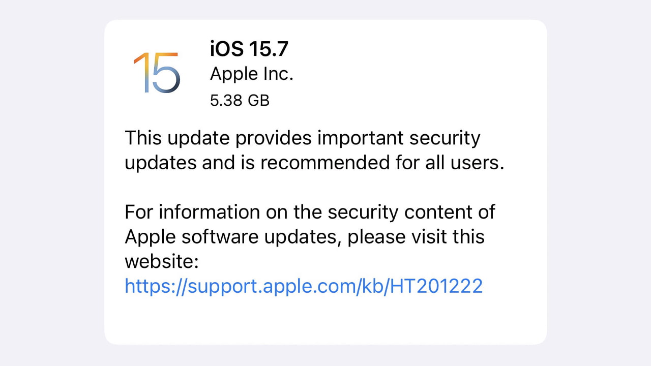 Apple Releases iOS 15.7 RC to Developers [Download] - iClarified
