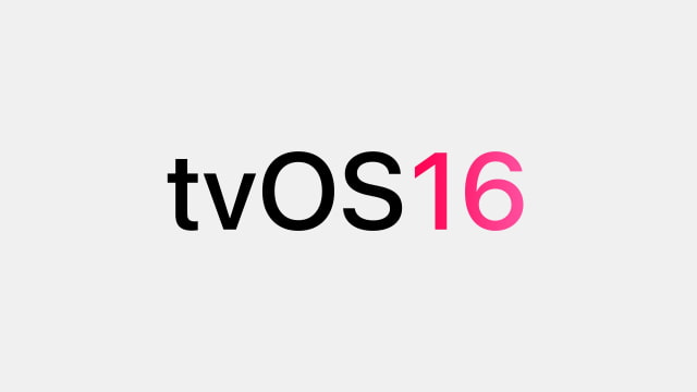 Apple Officially Releases tvOS 16 for Apple TV [Download]