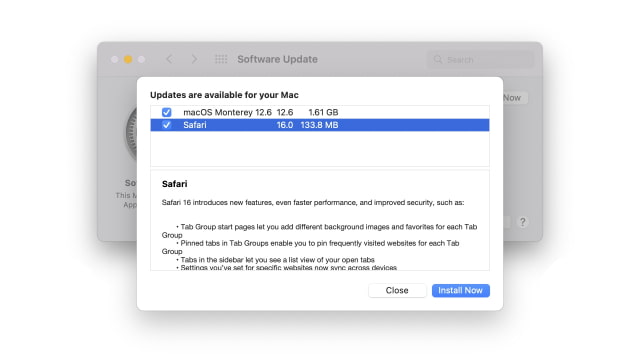 Apple Releases Safari 16 for macOS Monterey and macOS Big Sur [Download]