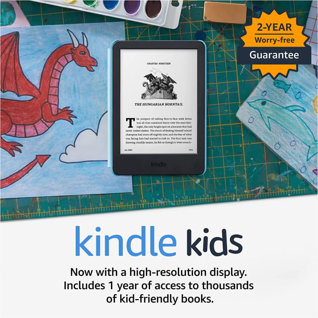 Amazon Unveils New Kindle and Kindle Kids With High Resolution Display, USB-C, More