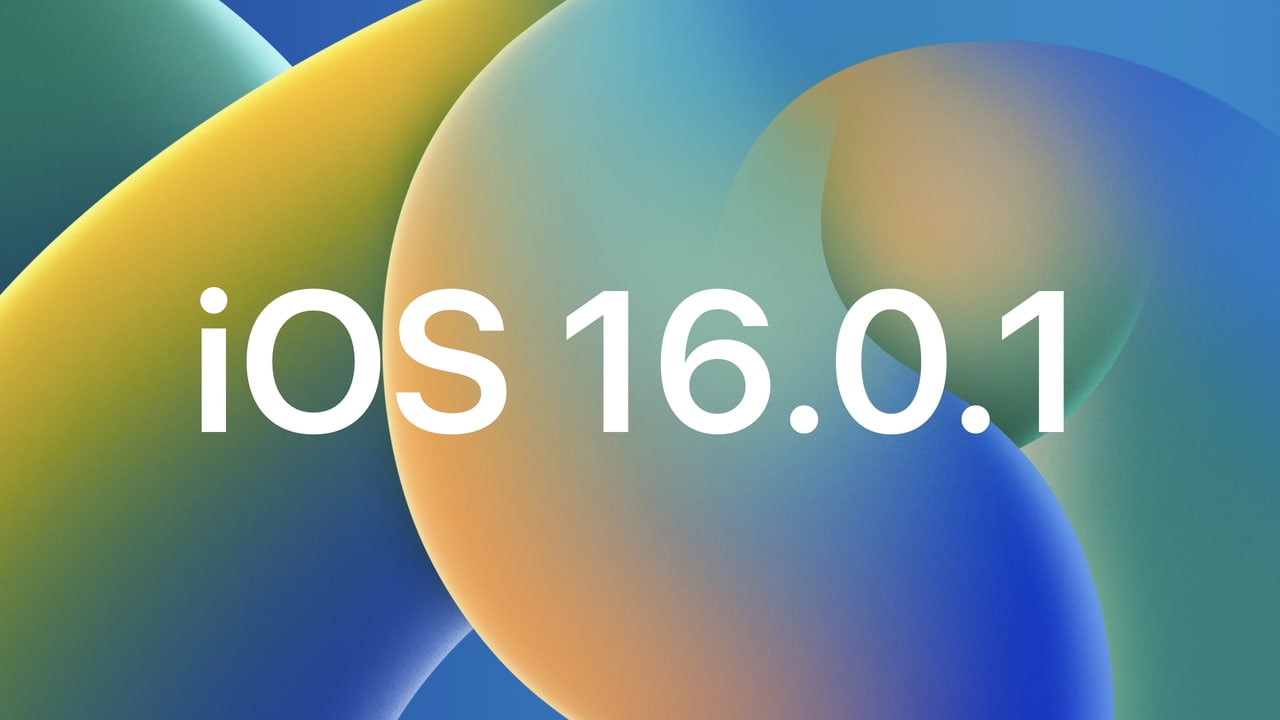 Apple Releases iOS 16.0.1 for iPhone 14 and iPhone 14 Pro